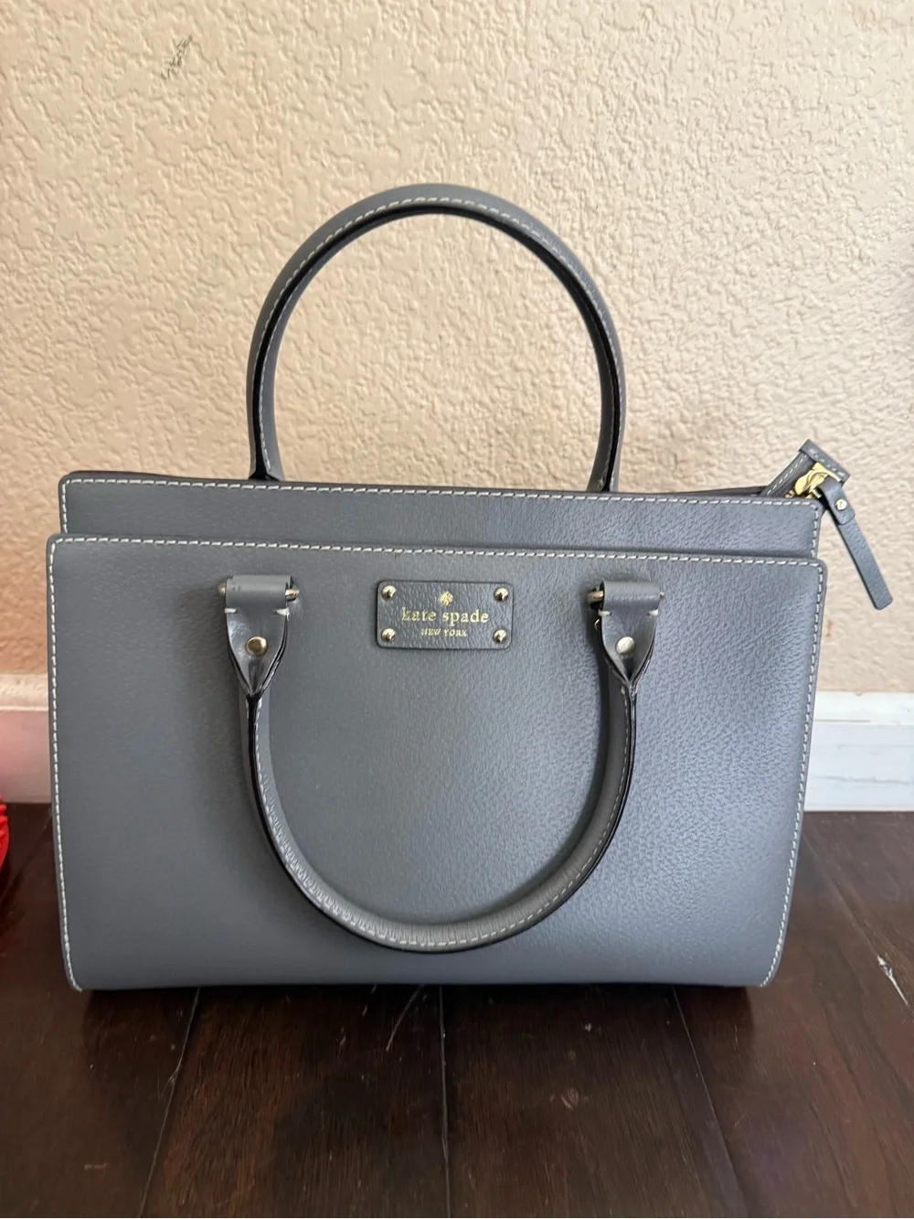 Kate Spade Gray  Satchel Bag